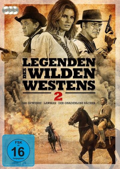 Legenden des Wilden Westens (100 Gewehre, Lawman, Der gnadenlose Rächer) DVD-Box