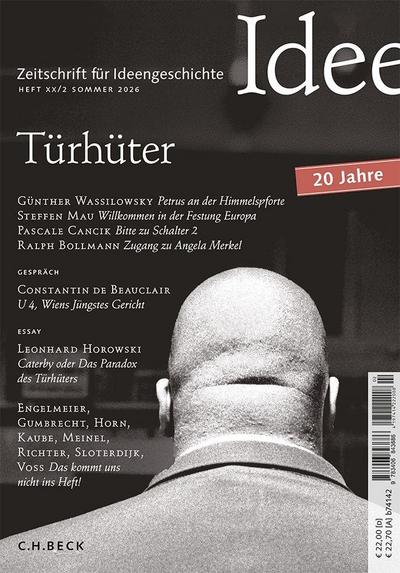 Zeitschrift für Ideengeschichte Heft XX/2 Sommer 2026