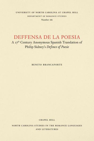 Deffensa de la poesia