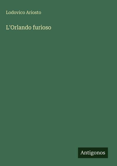 L’Orlando furioso
