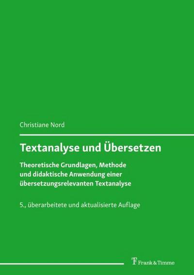 Textanalyse und Übersetzen