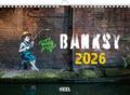 Banksy Kalender 2026 Mittelformat