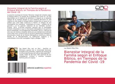 Bienestar Integral de la Familia según el Enfoque Bíblico, en Tiempos de la Pandemia del Covid -19