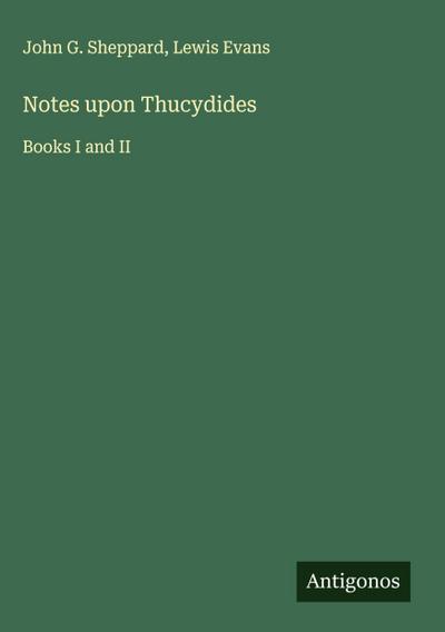 Notes upon Thucydides