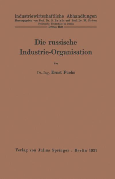 Die russische Industrie-Organisation