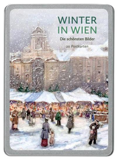 Winter in Wien Postkarte VE 20