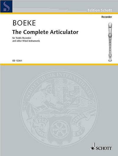 The complete articulatorfor alto recorder