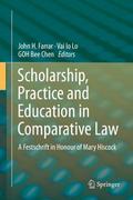 Scholarship, Practice and Education in Comparative