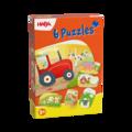 6 erste Puzzles - Bauernhof
