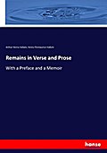 Remains in Verse and Prose