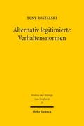 Alternativ legitimierte Verhaltensnormen