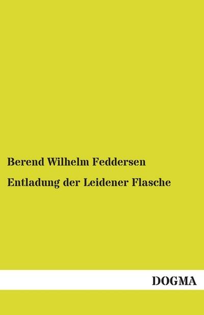 Entladung der Leidener Flasche