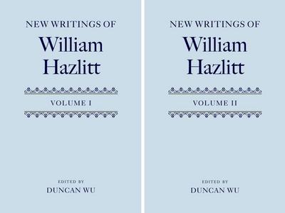 New Writings of William Hazlitt