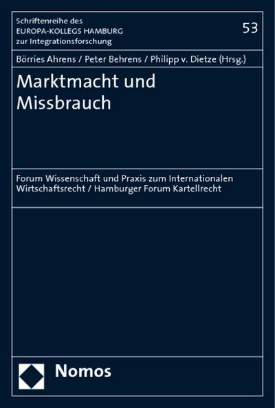 Marktmacht und Missbrauch