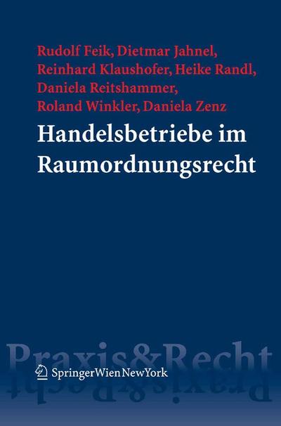 Handelsbetriebe im Raumordnungsrecht