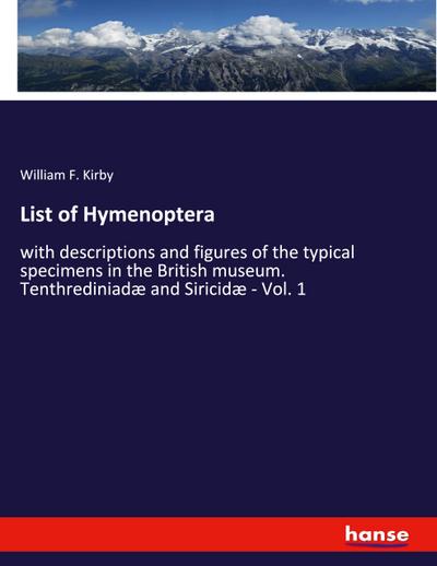 List of Hymenoptera