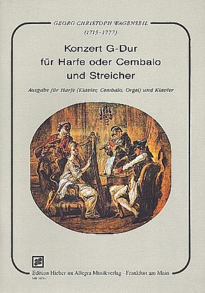 Konzert für Harfe oder Cembalo und Streicher G-Dur