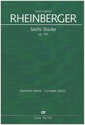 6 Stücke op.150für Violine und Orgel (1887)
