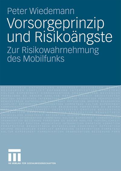 Vorsorgeprinzip und Risikoängste