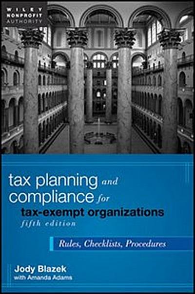 Tax Planning and Compliance for Tax-Exempt Organizations