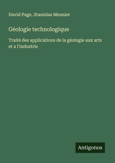 Géologie technologique