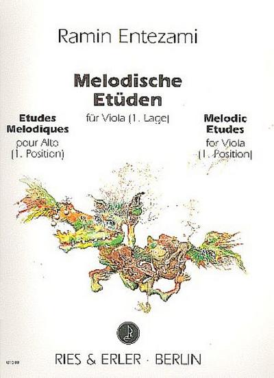 Melodische Etüden Band 1für Viola (1.Lage)