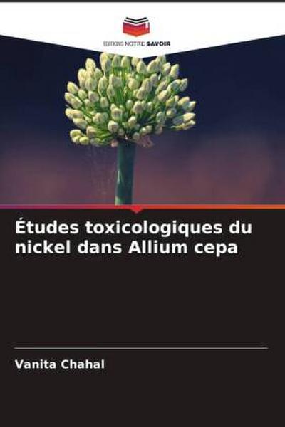 Études toxicologiques du nickel dans Allium cepa