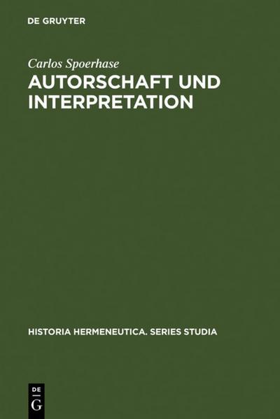 Autorschaft und Interpretation