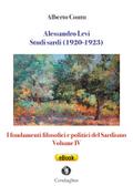 Alessandro Levi: Studi sardi (1920-1923)