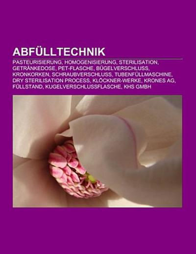 Abfülltechnik