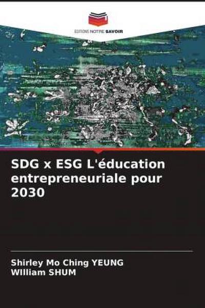 SDG x ESG L’éducation entrepreneuriale pour 2030