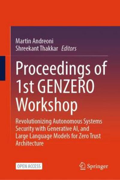 Proceedings of 1st GENZERO Workshop