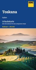 ADAC Urlaubskarte Toskana 1:200.000