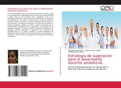Estrategia de superación para el desempeño docente asistencial.