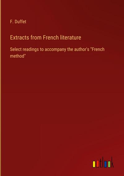 Extracts from French literature