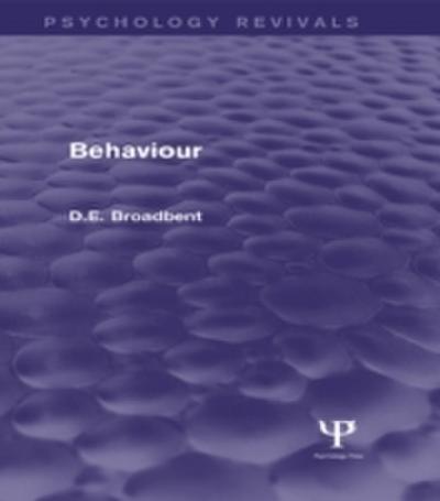 Behaviour (Psychology Revivals)