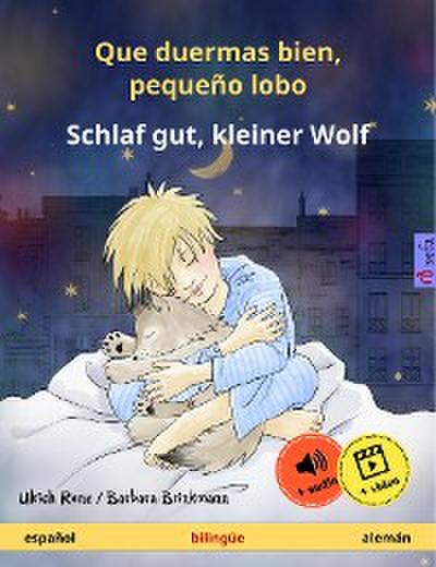 Que duermas bien, pequeño lobo – Schlaf gut, kleiner Wolf (español – alemán)