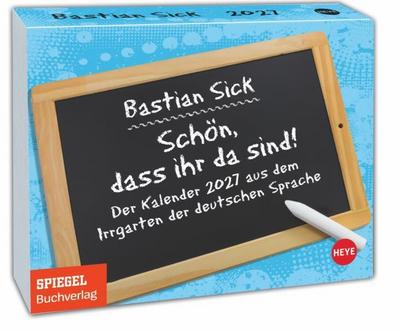 Bastian Sick Tagesabreißkalender 2027