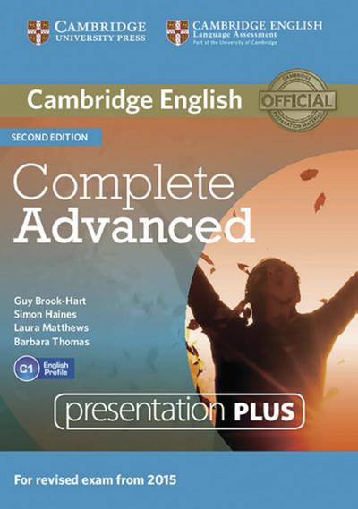 Complete Advanced/Second ed./Presentation Plus DVR