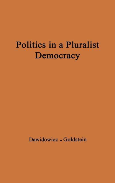 Politics in a Pluralist Democracy