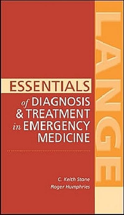 Essentials of Diagnosis & Treatment in Emergency Medicine
