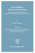 Die Hoffinanz und der moderne Staat.