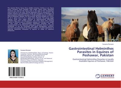 Gastrointestinal Helminthes Parasites in Equines of Peshawar, Pakistan