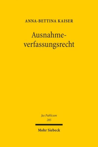 Ausnahmeverfassungsrecht