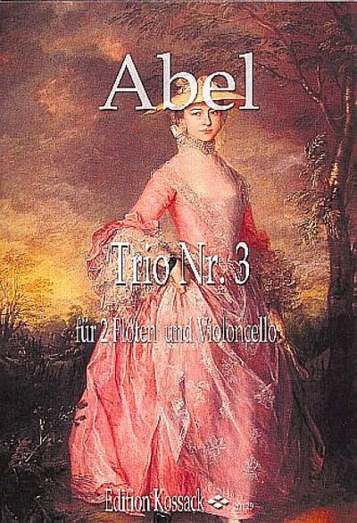 Trio C-Dur Nr.3 op.16für Flöte, Violine (2 Flöten) und Violoncello
