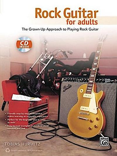 Rock Guitar for Adults, w. Audio-CD