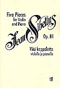 5 Stücke op.81für Violine und Klavier