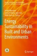 Energy Sustainability in Built and Urban Environme