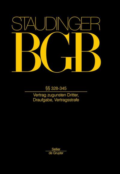 Staudinger BGB: §§ 328-345