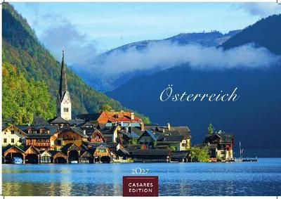 Österreich Kalender 2027 - Wandkalender | Fotokalender | Österreich Kalender | Alpenkalender | Alpenländer 35x50cm Grosses Format - Atemberaubende Landschaften 